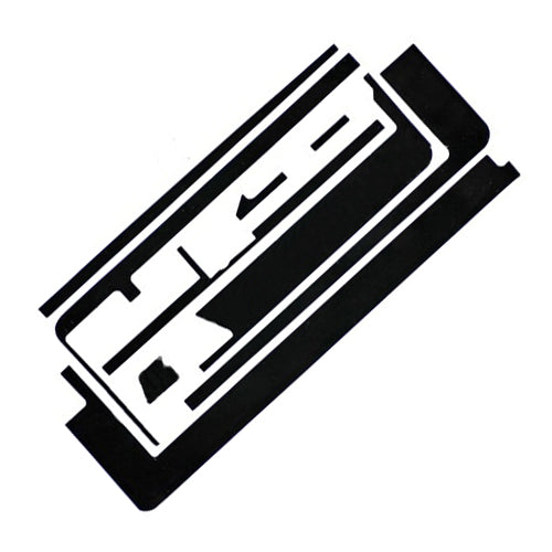 רצועות דבק שחורות למסך אייפד 2