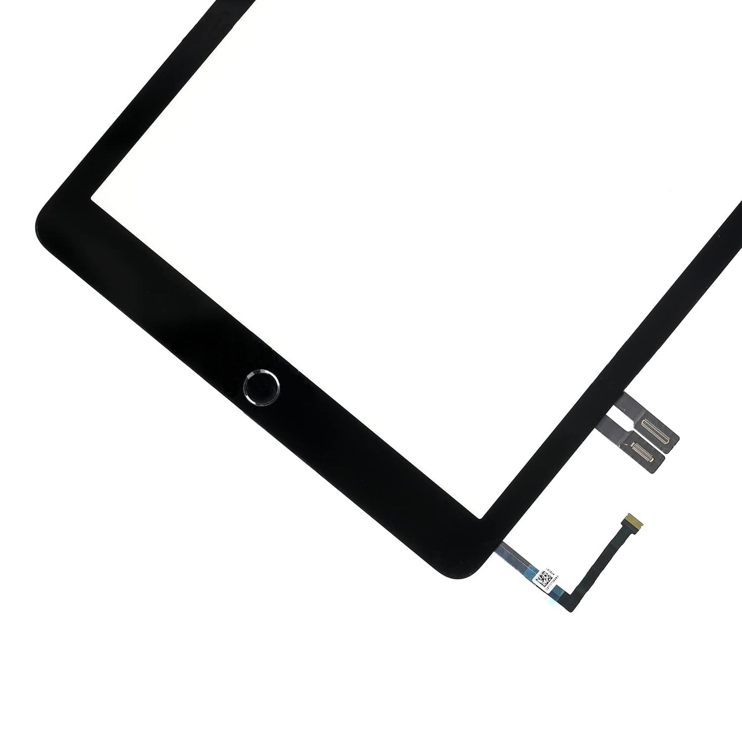 החלפה להרכבת מסך מגע של אייפד 6 עם מכלול כפתורי בית שחור - שחור