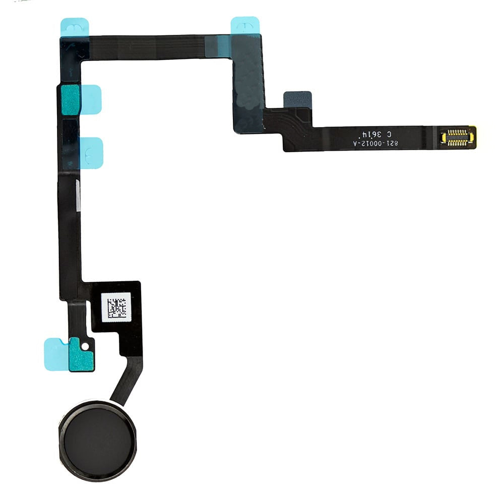 תחליף לאייפד מיני 3 כפתור בית הרכבה מלאה - שחור