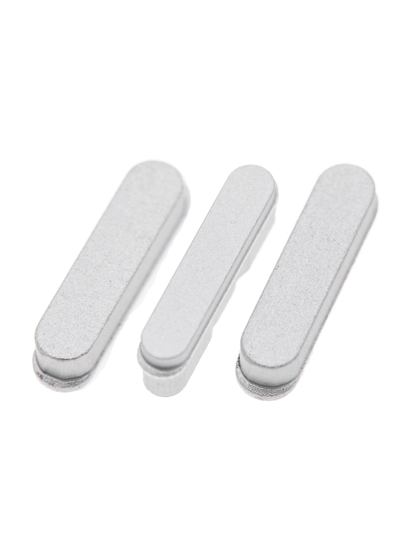 תחליף ל-IPAD PRO 11" 1ST/12.9" סט כפתורים צד שלישי (3 יחידות/סט) - כסף