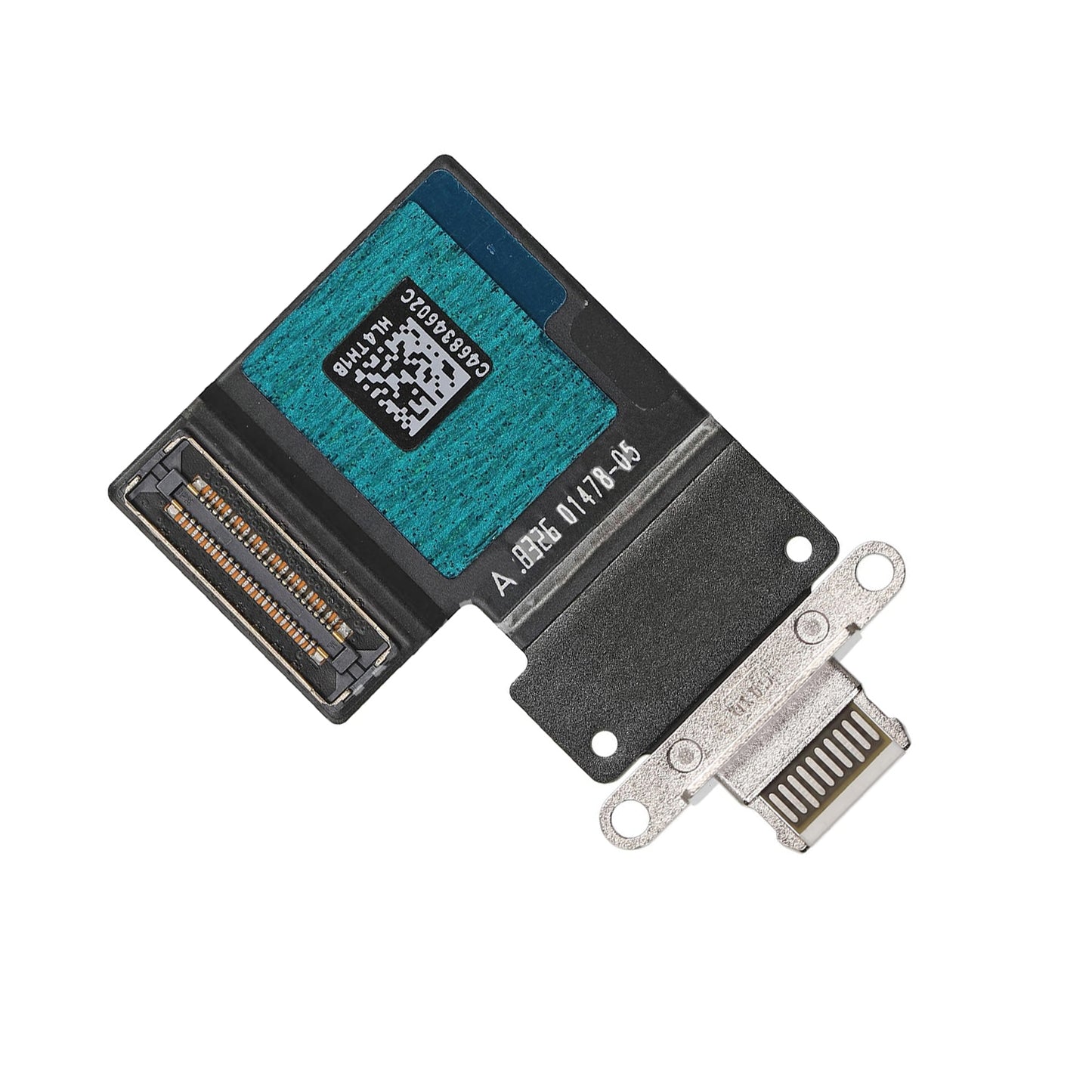 תחליף ל-IPAD PRO 11(1ST/2ND)/PRO 12.9 (3RD/4TH) כבל FLEX של מחבר טעינת USB - לבן