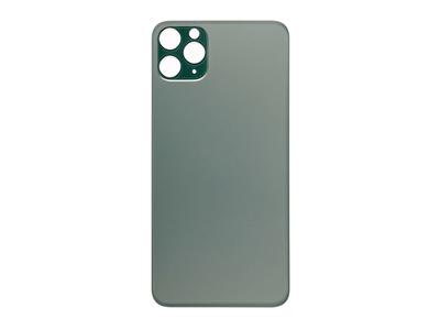 REPLACEMENT FOR IPHONE 11 PRO MAX BACK COVER - MIDNIGHT GREEN - EXPRESS PARTS -WHOLESALE CELLPHONE REPAIR PARTS