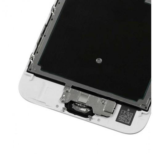 REPLACEMENT FOR IPHONE 6S PLUS LCD SCREEN FULL ASSEMBLY WITH GOLD RING HOME BUTTON - WHITE - EXPRESS PARTS -WHOLESALE CELLPHONE REPAIR PARTS