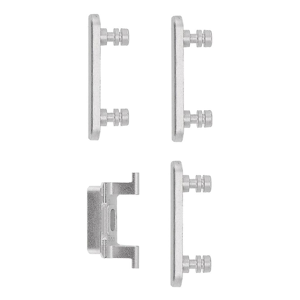 REPLACEMENT FOR IPHONE 7 PLUS SIDE BUTTONS SET - SILVER