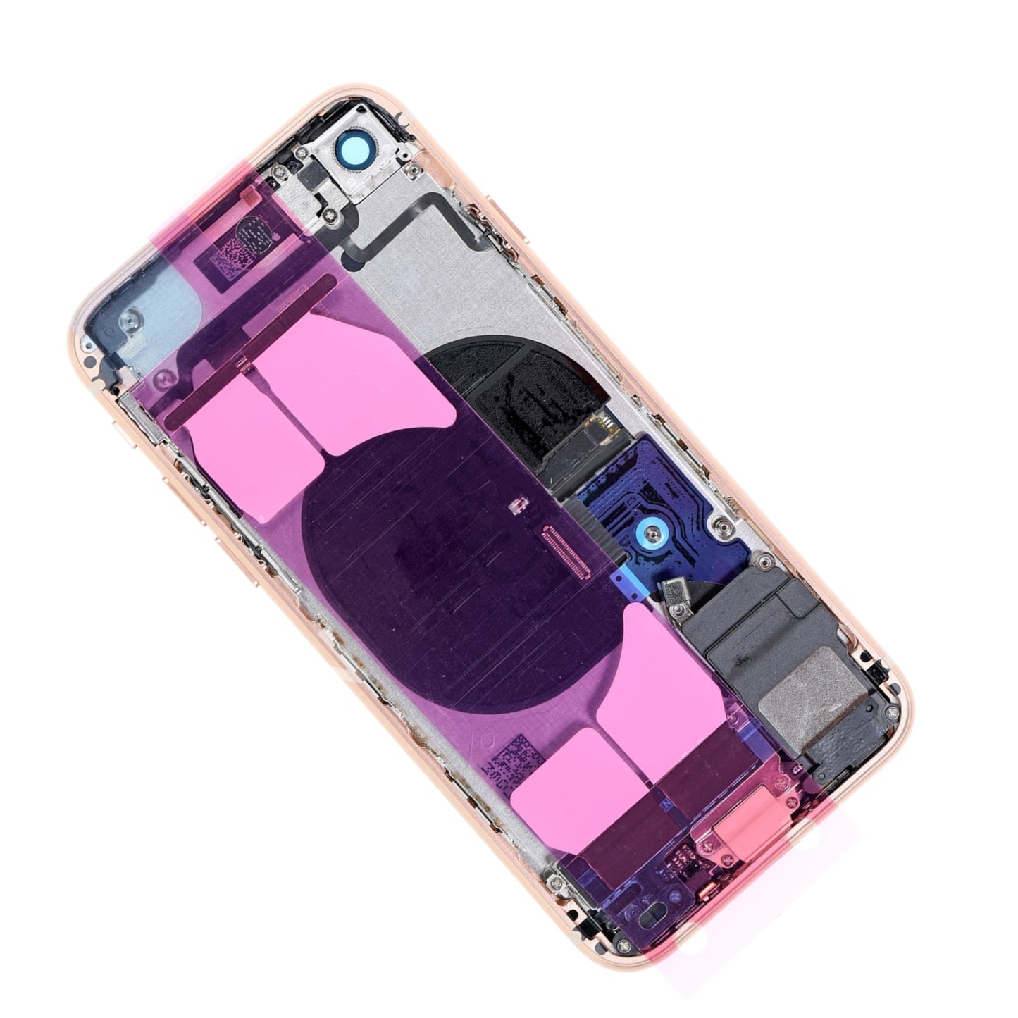 REPLACEMENT FOR IPHONE 8 BACK COVER FULL ASSEMBLY - GOLD