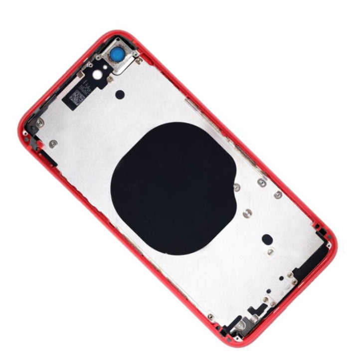 REPLACEMENT FOR IPHONE 8 BACK COVER WITH FRAME ASSEMBLY - RED