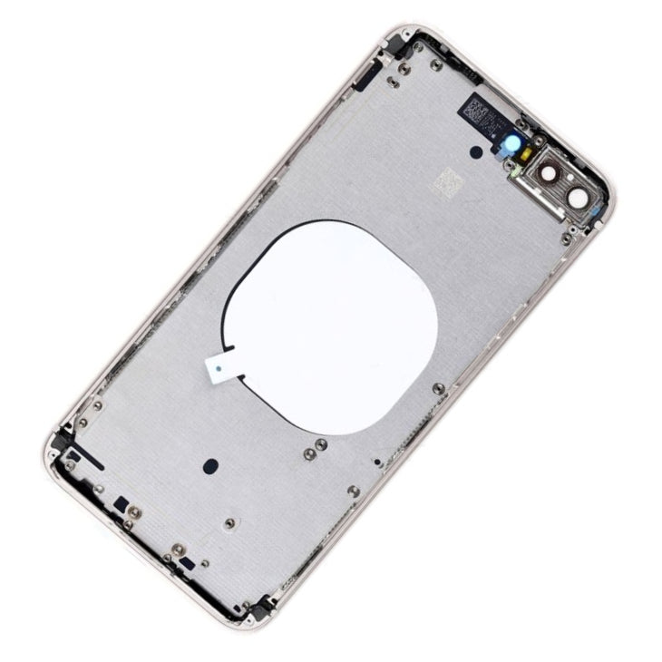 REPLACEMENT FOR IPHONE 8 PLUS BACK COVER WITH FRAME ASSEMBLY - SILVER