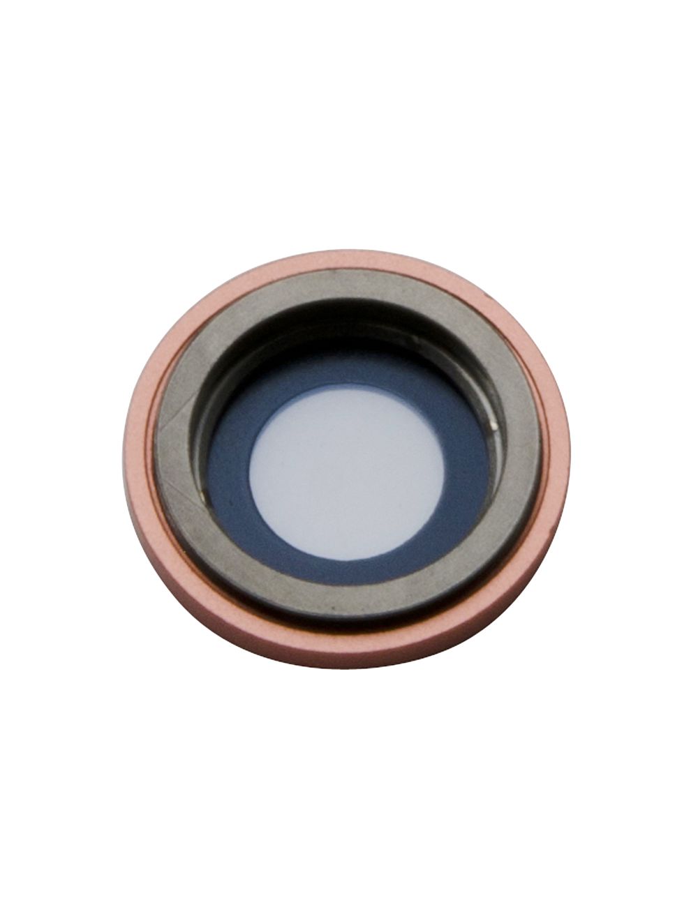 REPLACEMENT FOR IPHONE XR REAR FACING CAMERA LENS WITH BEZEL - CORAL