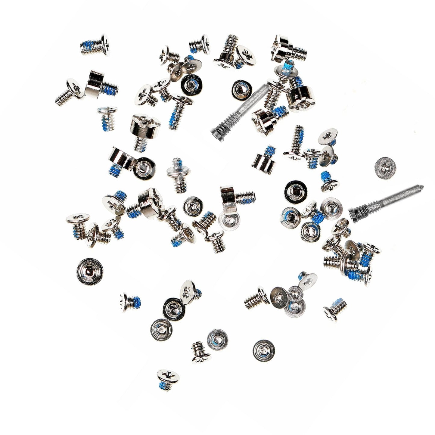 REPLACEMENT FOR IPHONE XR SCREW SET - WHITEBLUEREDCORAL