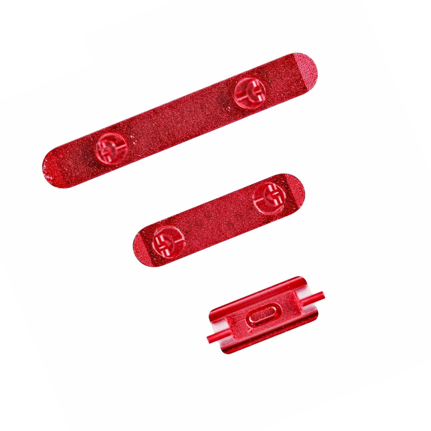 REPLACEMENT FOR IPHONE XR SIDE BUTTONS SET - RED