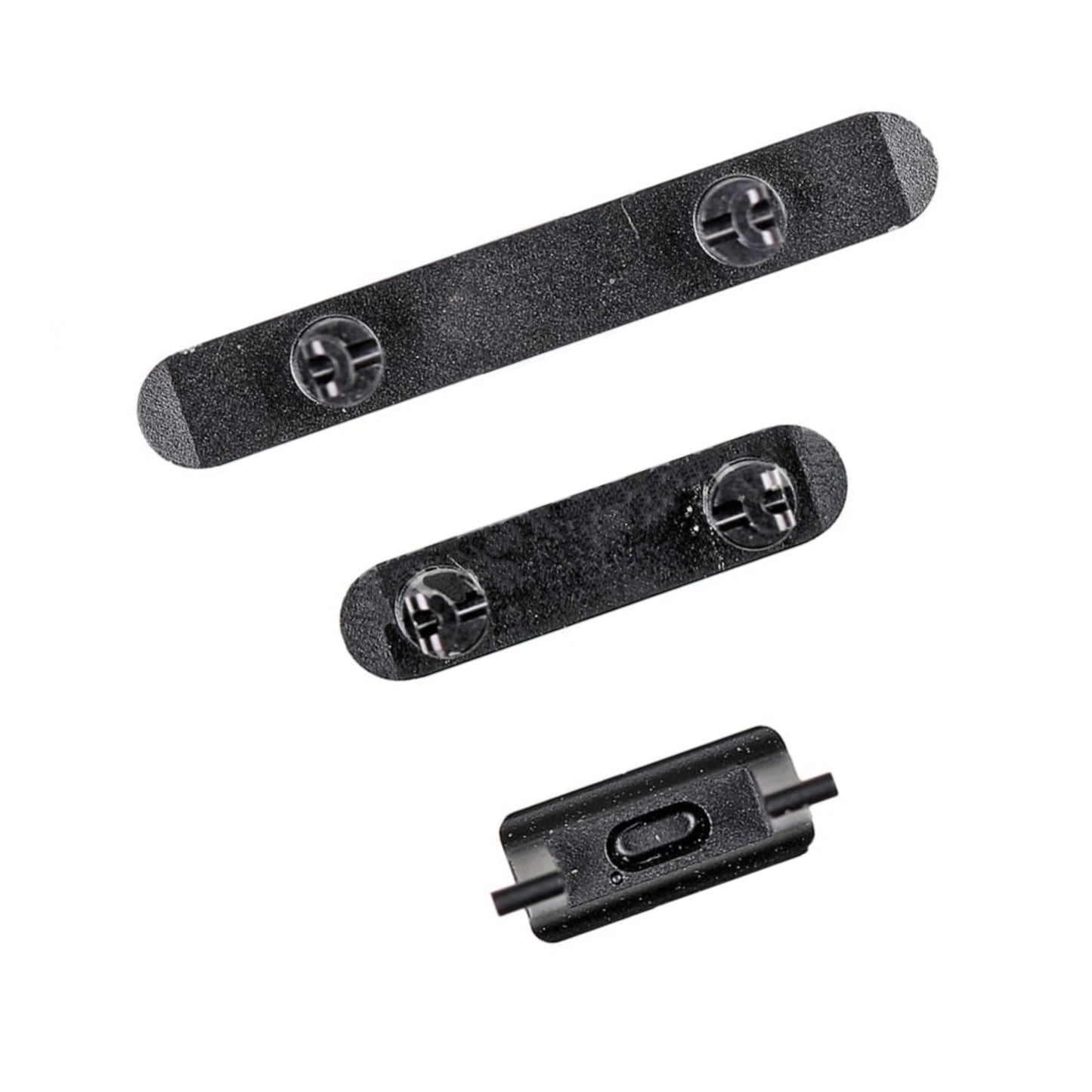 REPLACEMENT FOR IPHONE XR SIDE BUTTONS SET - SPACE GRAY
