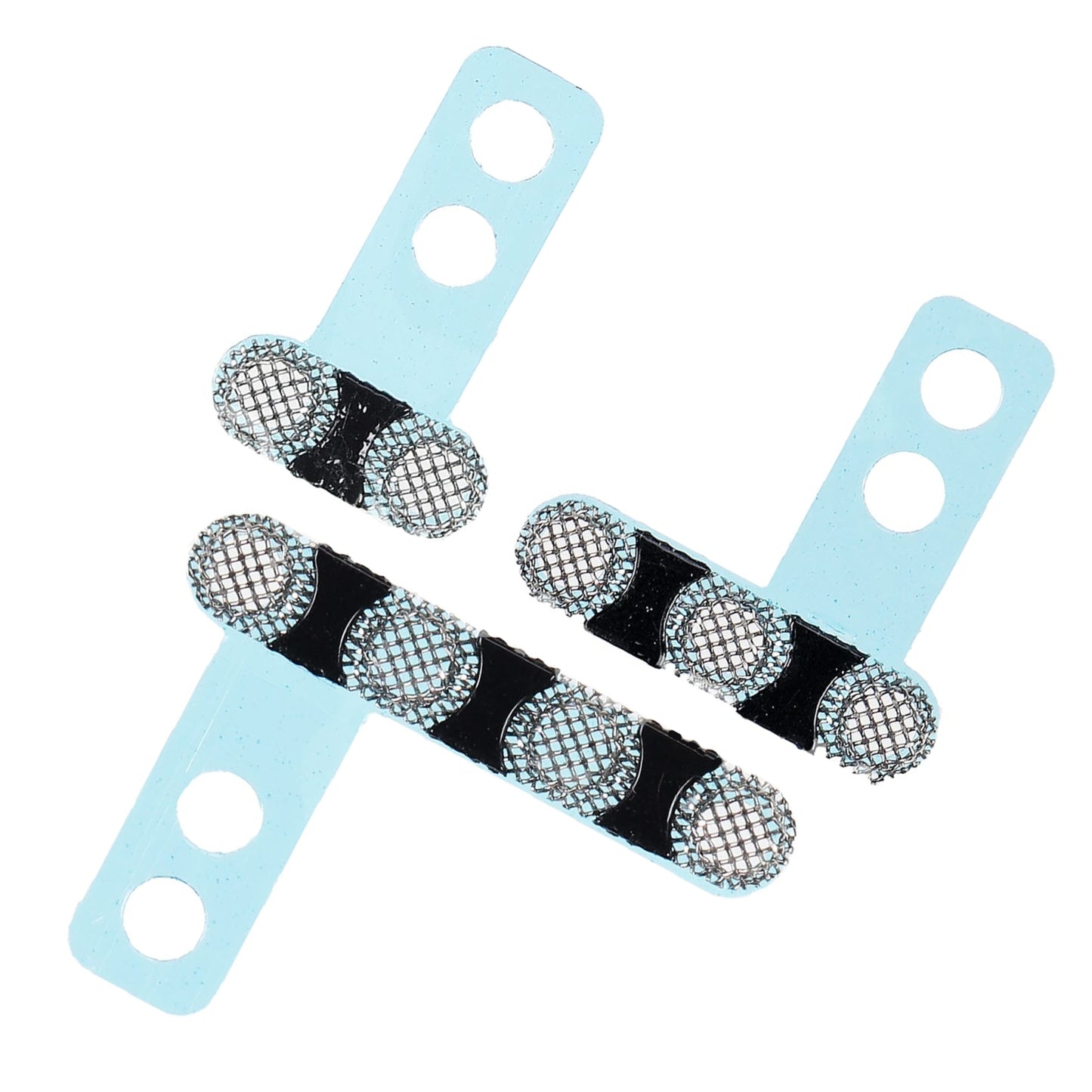 REPLACEMENT FOR IPHONE XS LOUD SPEAKER ANTI-DUST MESH WITH ADHESIVE 3PCS/SET