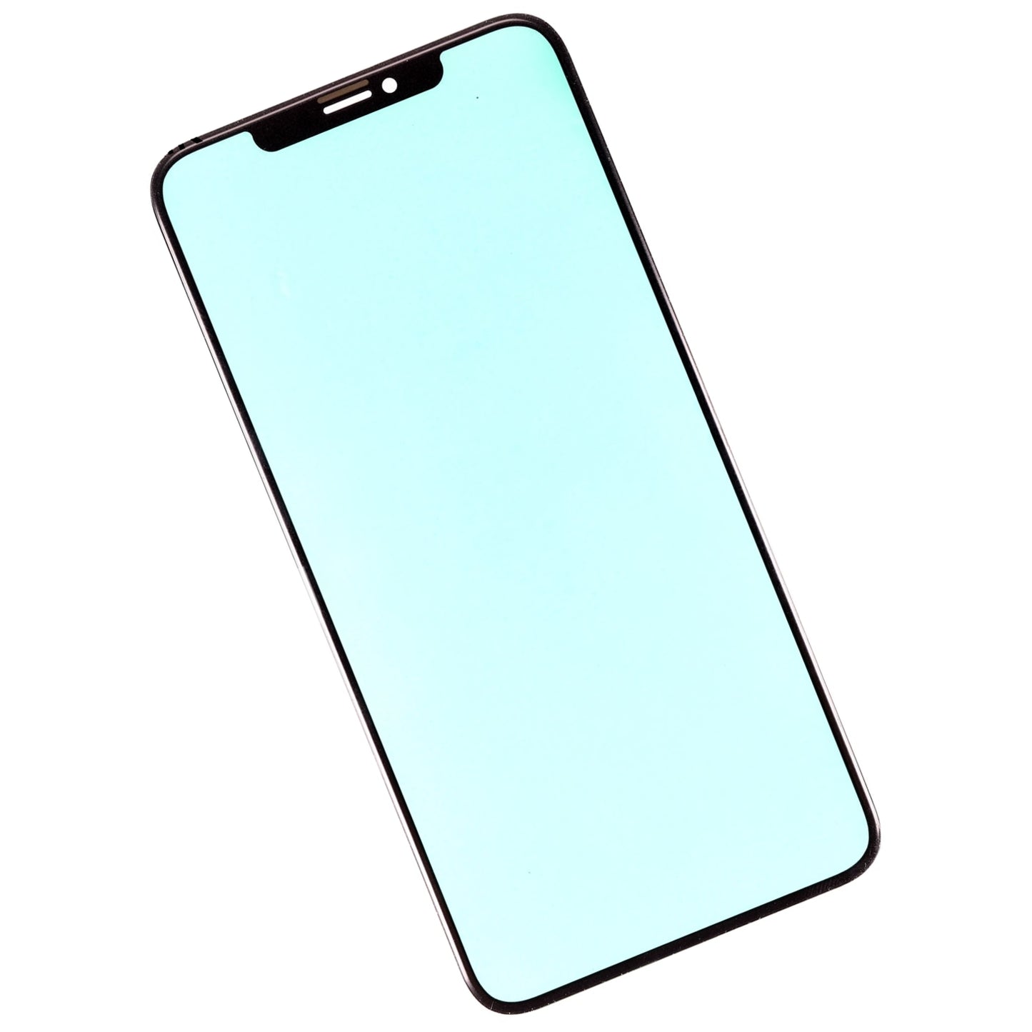 REPLACEMENT FOR IPHONE XS MAX FRONT GLASS LENS - BLACK