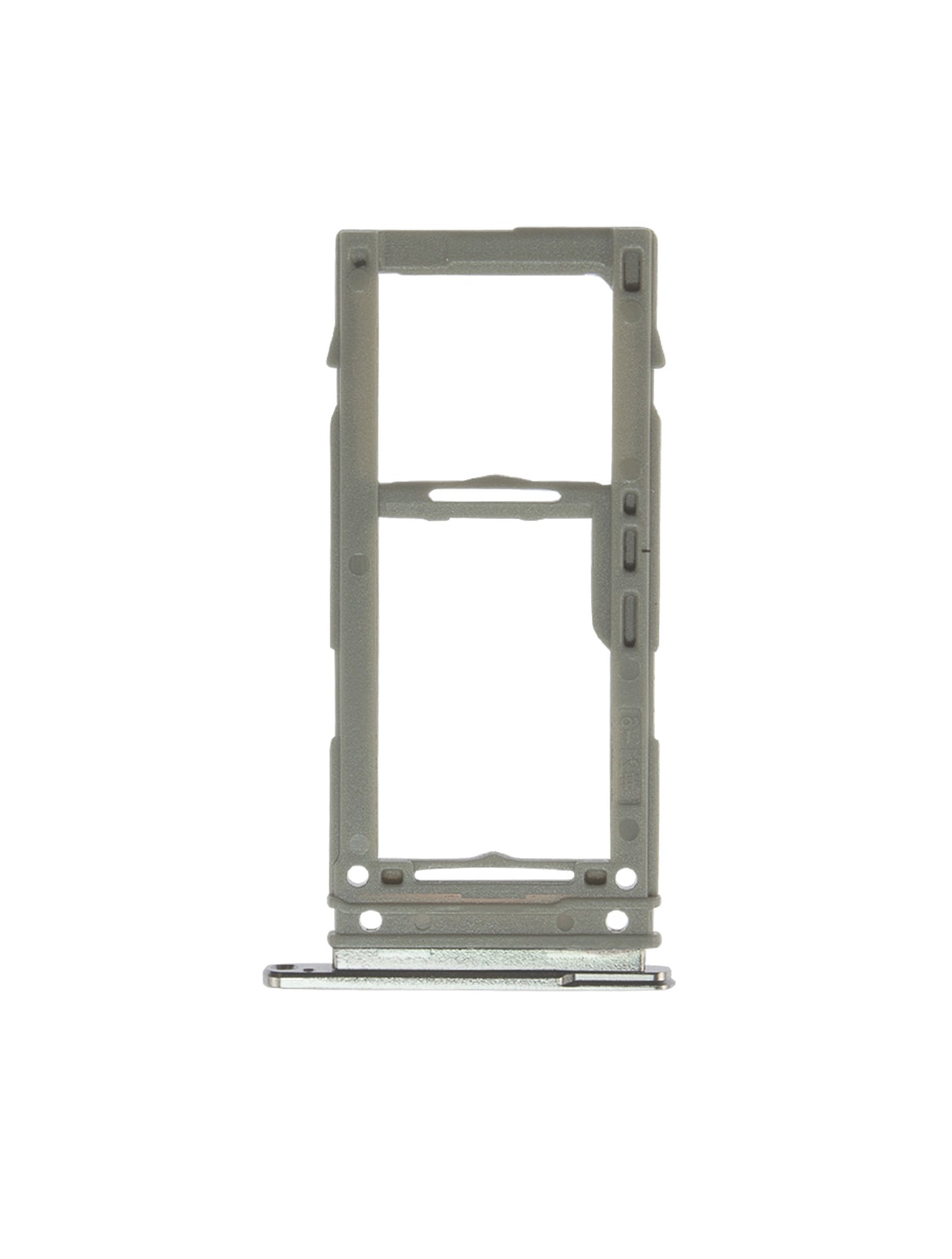 תחליף למגש כרטיס SIM יחיד של SAMSUNG GALAXY S10E - כסף