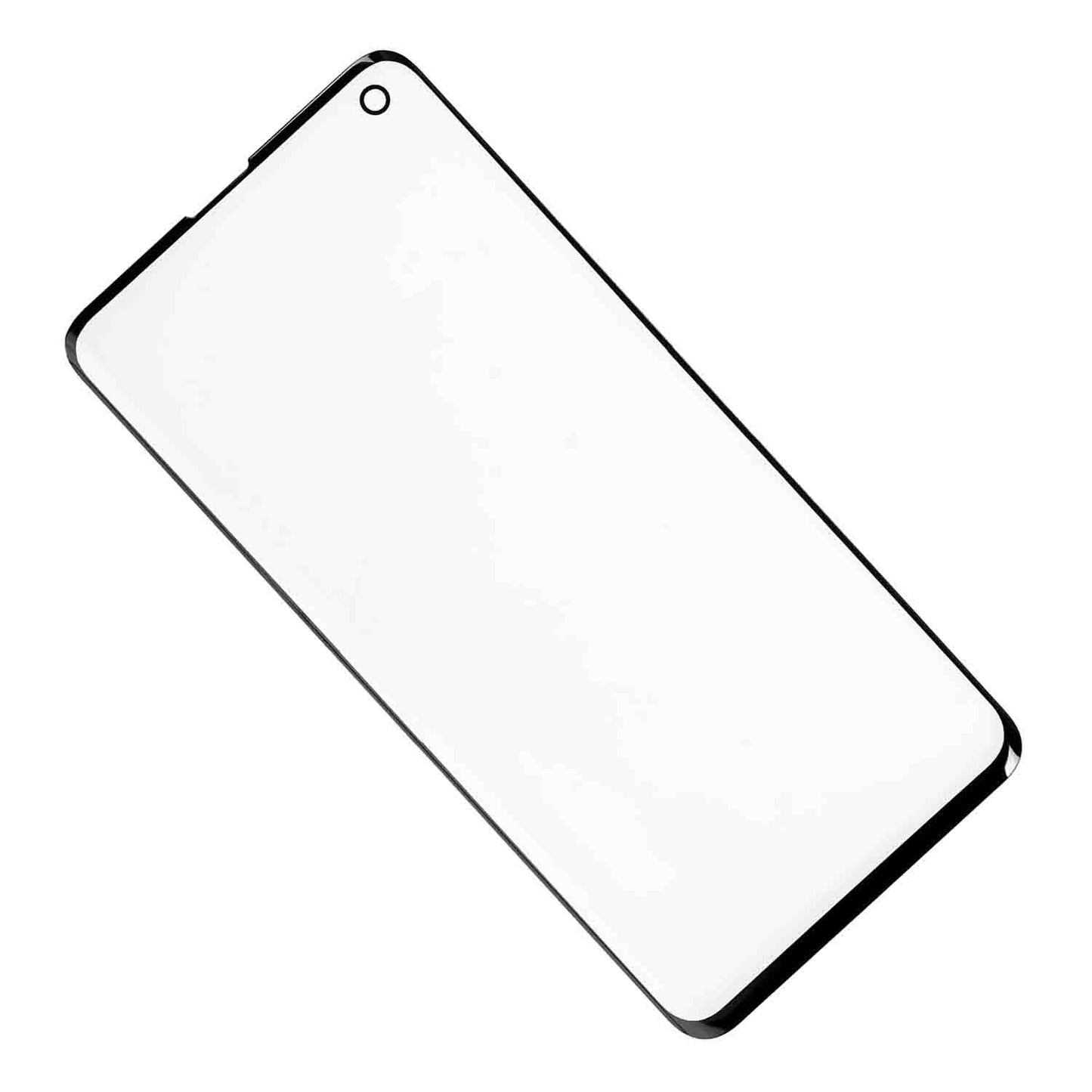 תחליף לעדשת הזכוכית הקדמית של SAMSUNG GALAXY S10 - שחורה