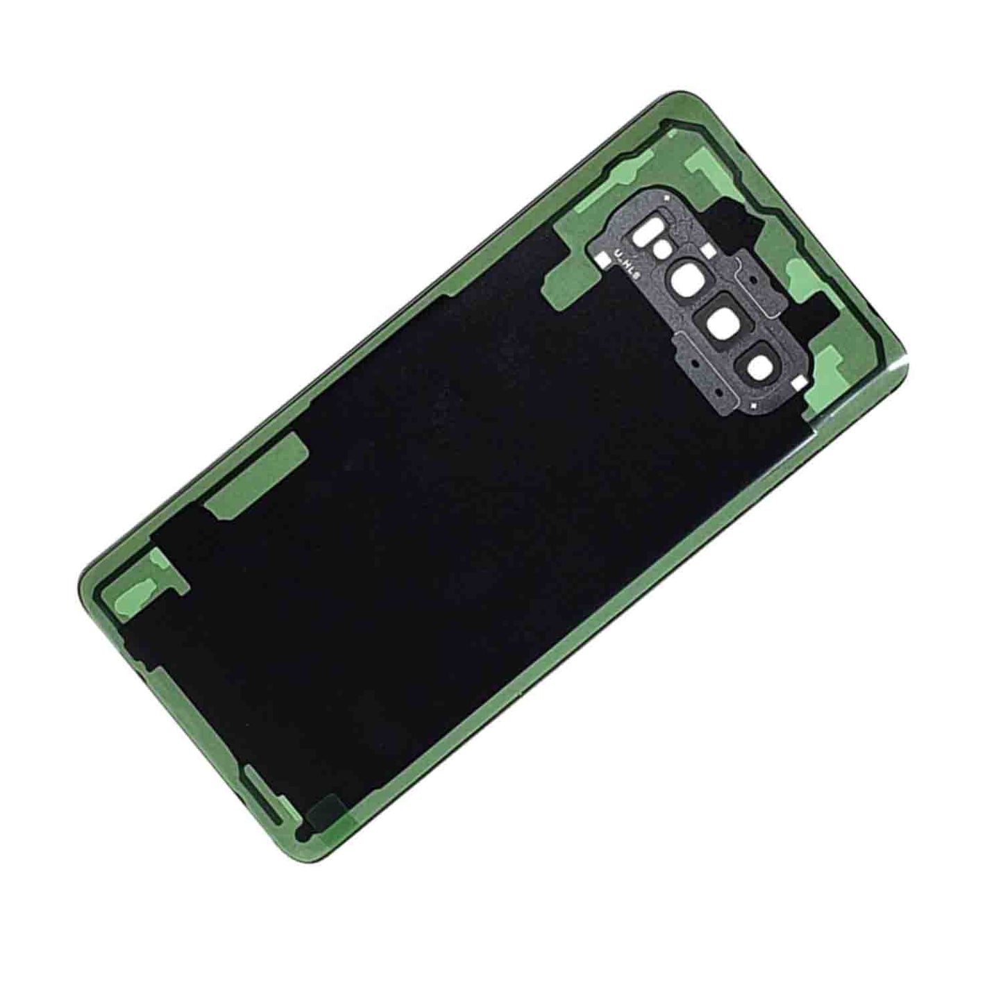 החלפה לדלת סוללה של SAMSUNG GALAXY S10 PLUS עם זכוכית מצלמה - ירוק פריזמה