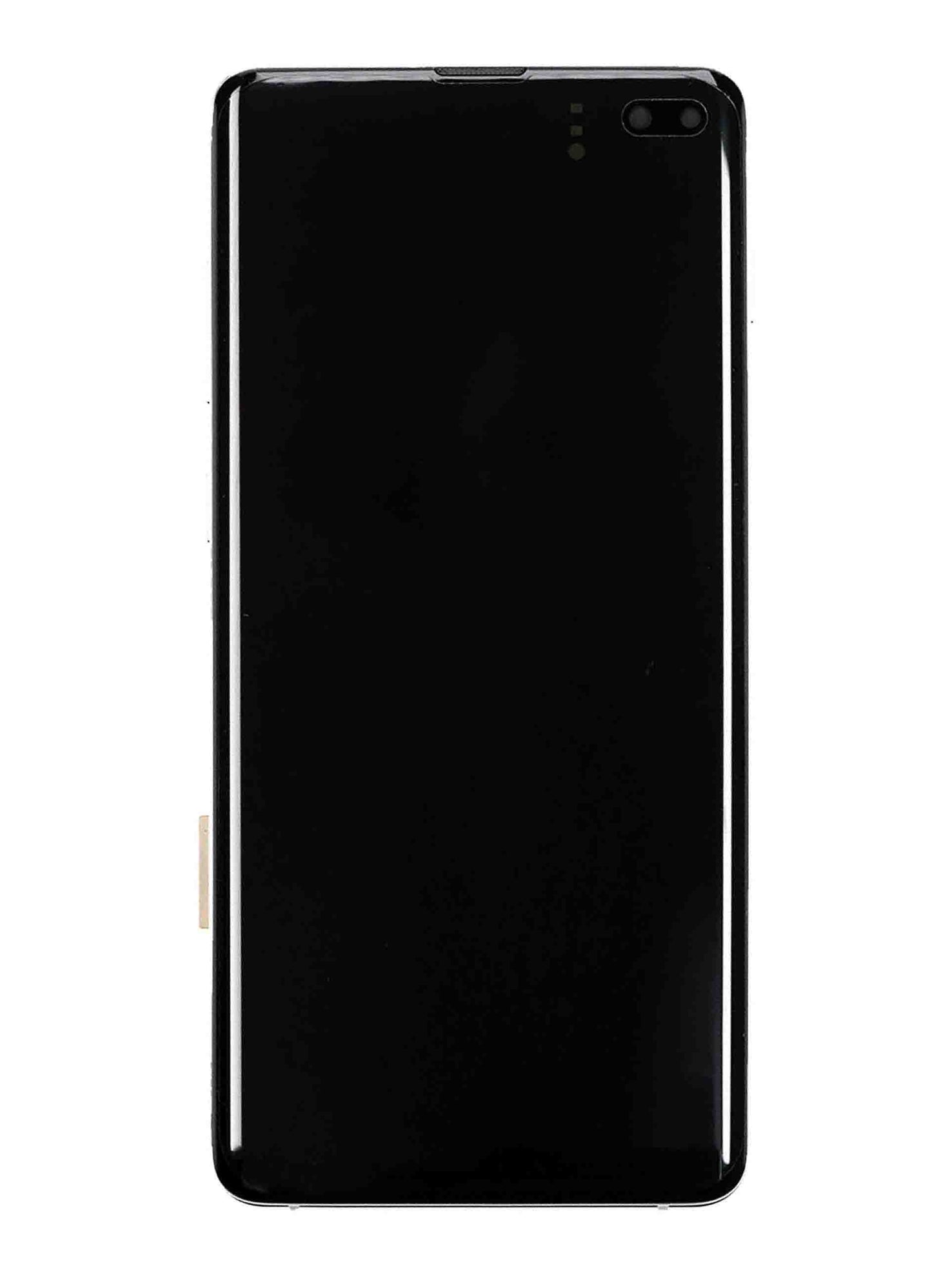 תחליף למכלול מסך דיגיטיזר SAMSUNG GALAXY S10 פלוס OLED עם מסגרת - שחור