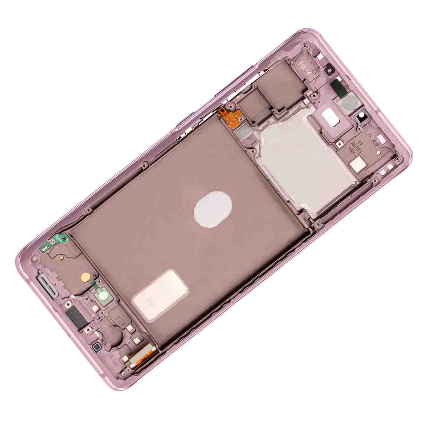 תחליף למכלול מסך OLED של SAMSUNG GALAXY S20 FE 5G עם מסגרת - ענן לבנדר