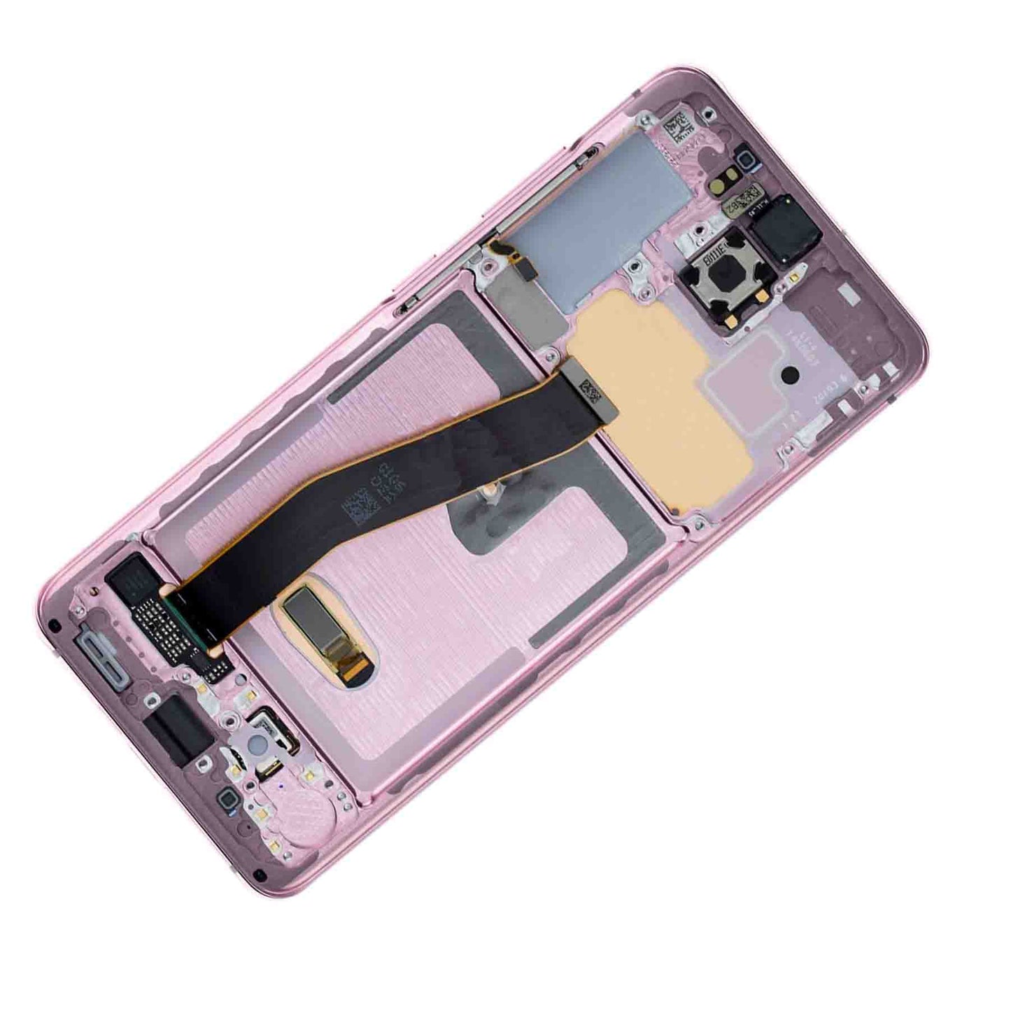 תחליף למכלול מסך LCD של SAMSUNG GALAXY S20 עם מסגרת - ורוד