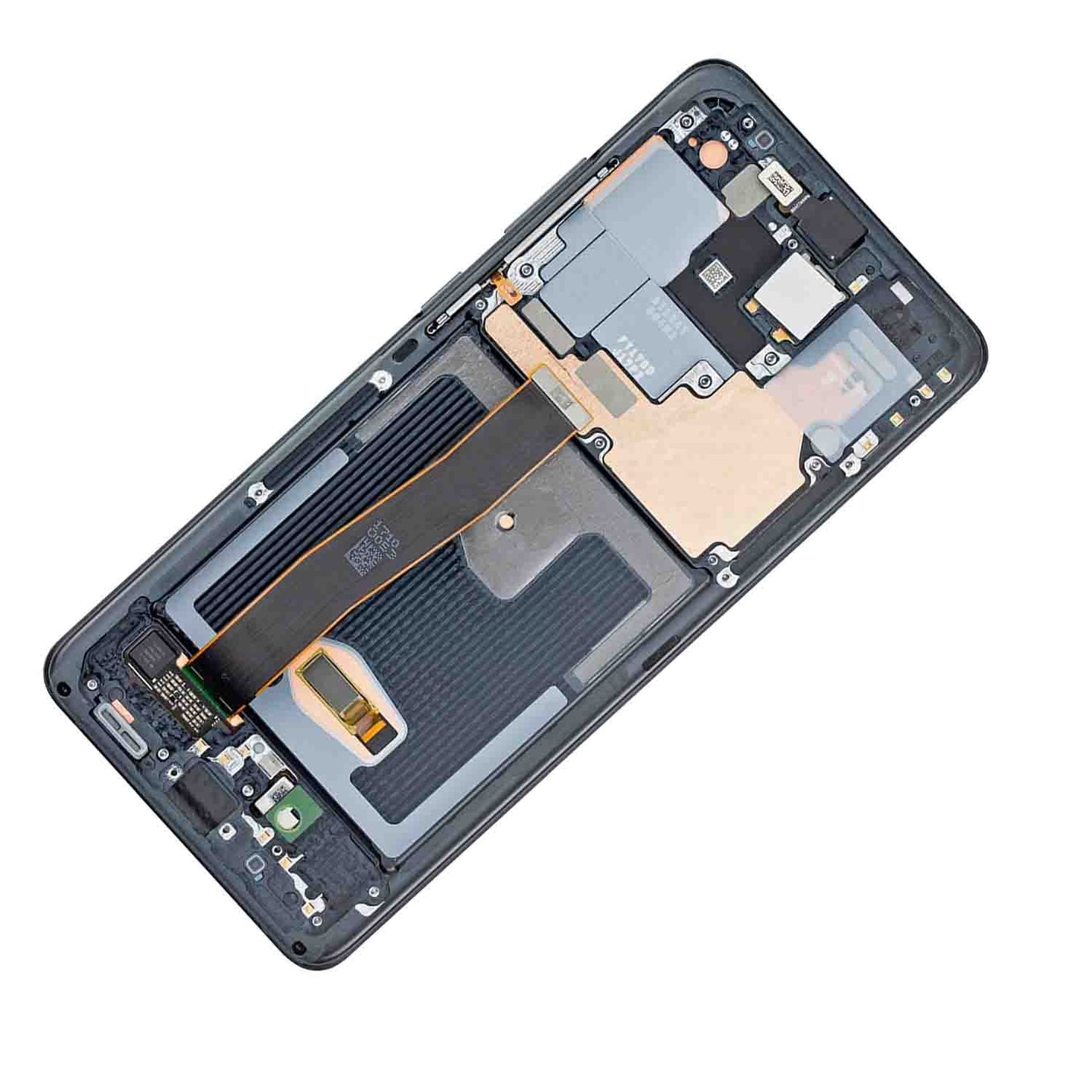 תחליף למכלול מסך SAMSUNG GALAXY S20 ULTRA OLED עם מסגרת - שחור