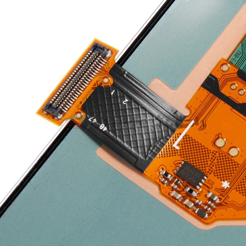 תחליף למסך LCD מסדרת SAMSUNG GALAXY S6 EDGE PLUS SM-G928 עם מכלול דיגיטיזר - כסף