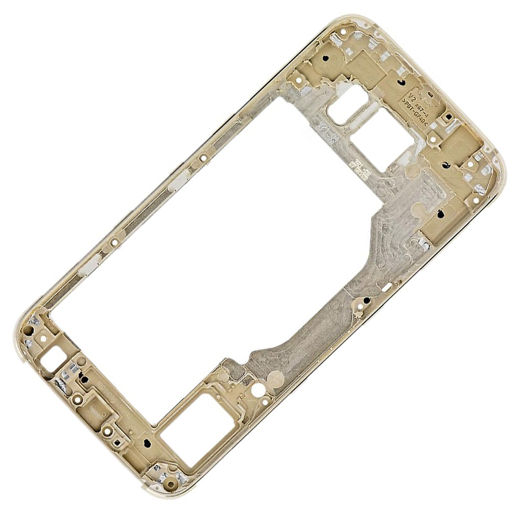 תחליף למסגרת בית אחורי של SAMSUNG GALAXY S6 - זהב