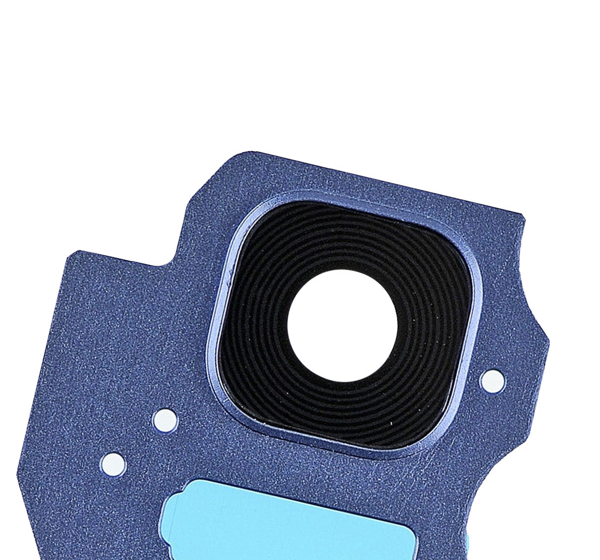 תחליף למחזיק מצלמה אחורית של SAMSUNG GALAXY S8 PLUS SM-G955 עם עדשה - כחול