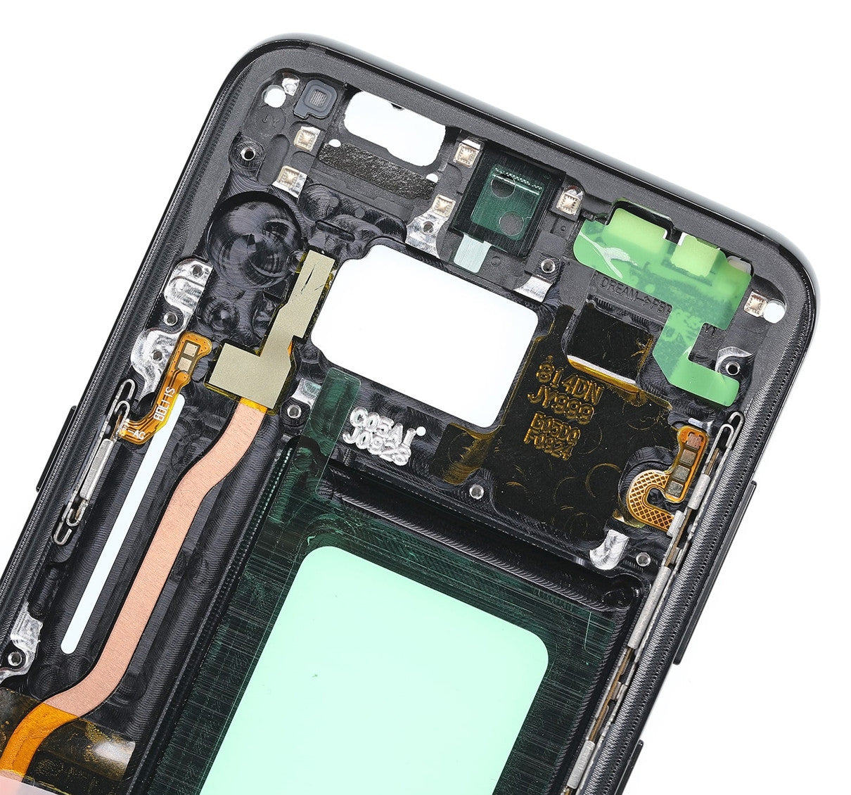 תחליף למסגרת בית אחורי של SAMSUNG GALAXY S8 SM-G950 - שחור