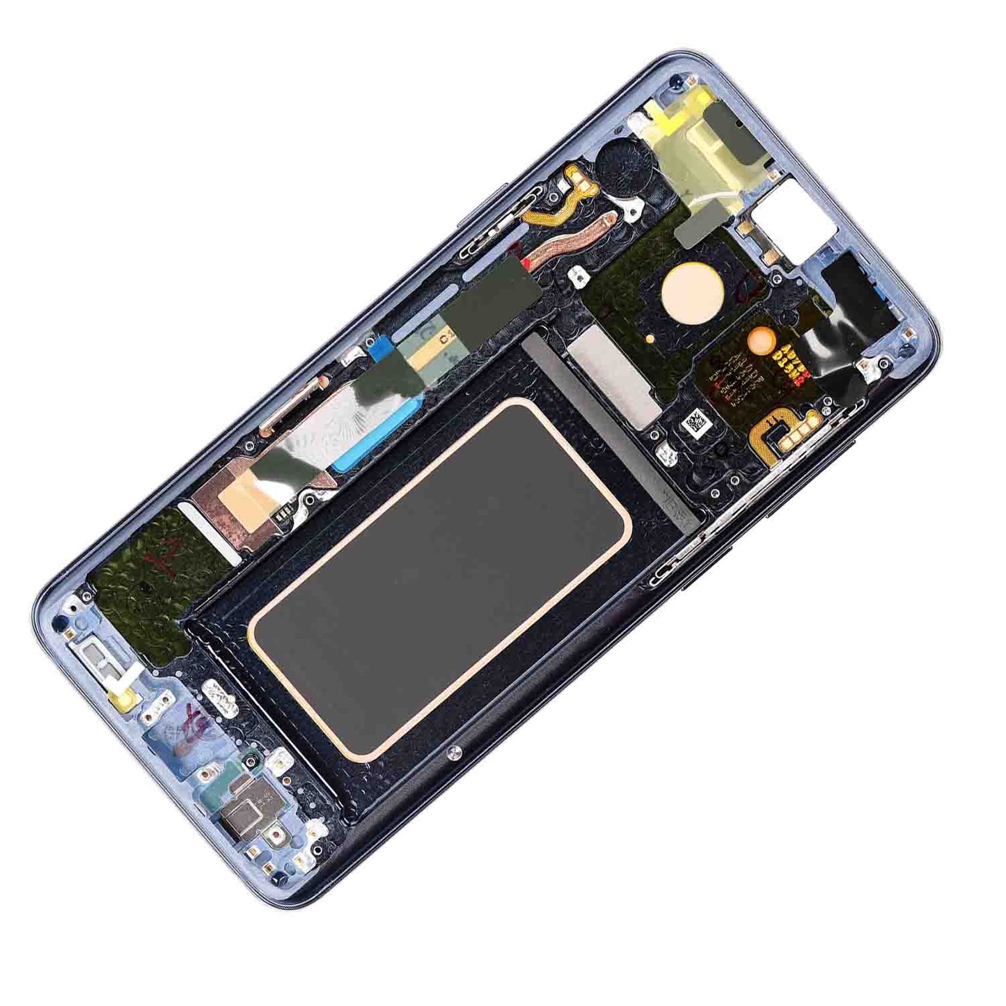 תחליף למכלול מסך דיגיטלי מסך LCD של SAMSUNG GALAXY S9 PLUS SM-965 עם מסגרת - כחול