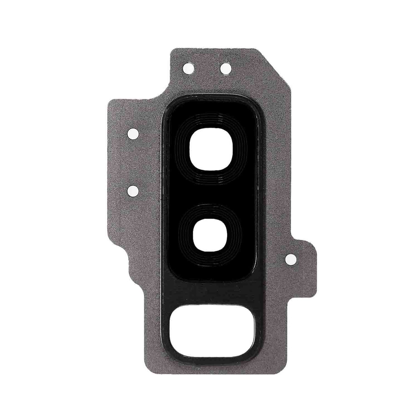 תחליף למחזיק מצלמה אחורית של SAMSUNG GALAXY S9 PLUS SM-G965 עם עדשה - אפור