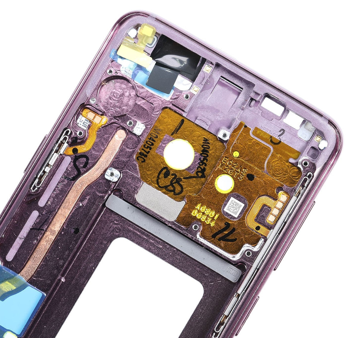 REPLACEMENT FOR SAMSUNG GALAXY S9 SM-G960 REAR HOUSING FRAME - PURPLE