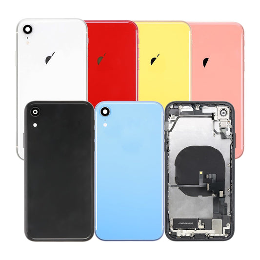 AFTER MARKET BACK COVER FULL ASSEMBLY FOR IPHONE XR - EXPRESS PARTS -WHOLESALE CELLPHONE REPAIR PARTS