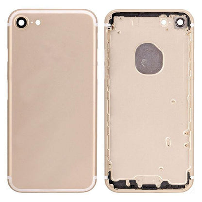 REPLACEMENT FOR IPHONE 7 BACK COVER FULL ASSEMBLY - BLACK - EXPRESS PARTS -WHOLESALE CELLPHONE REPAIR PARTS