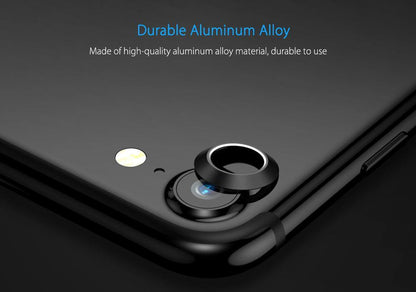 LUXURY METAL REAR CAMERA LENS PROTECTIVE RING COVER FOR IPHONE 7 - EXPRESS PARTS -WHOLESALE CELLPHONE REPAIR PARTS