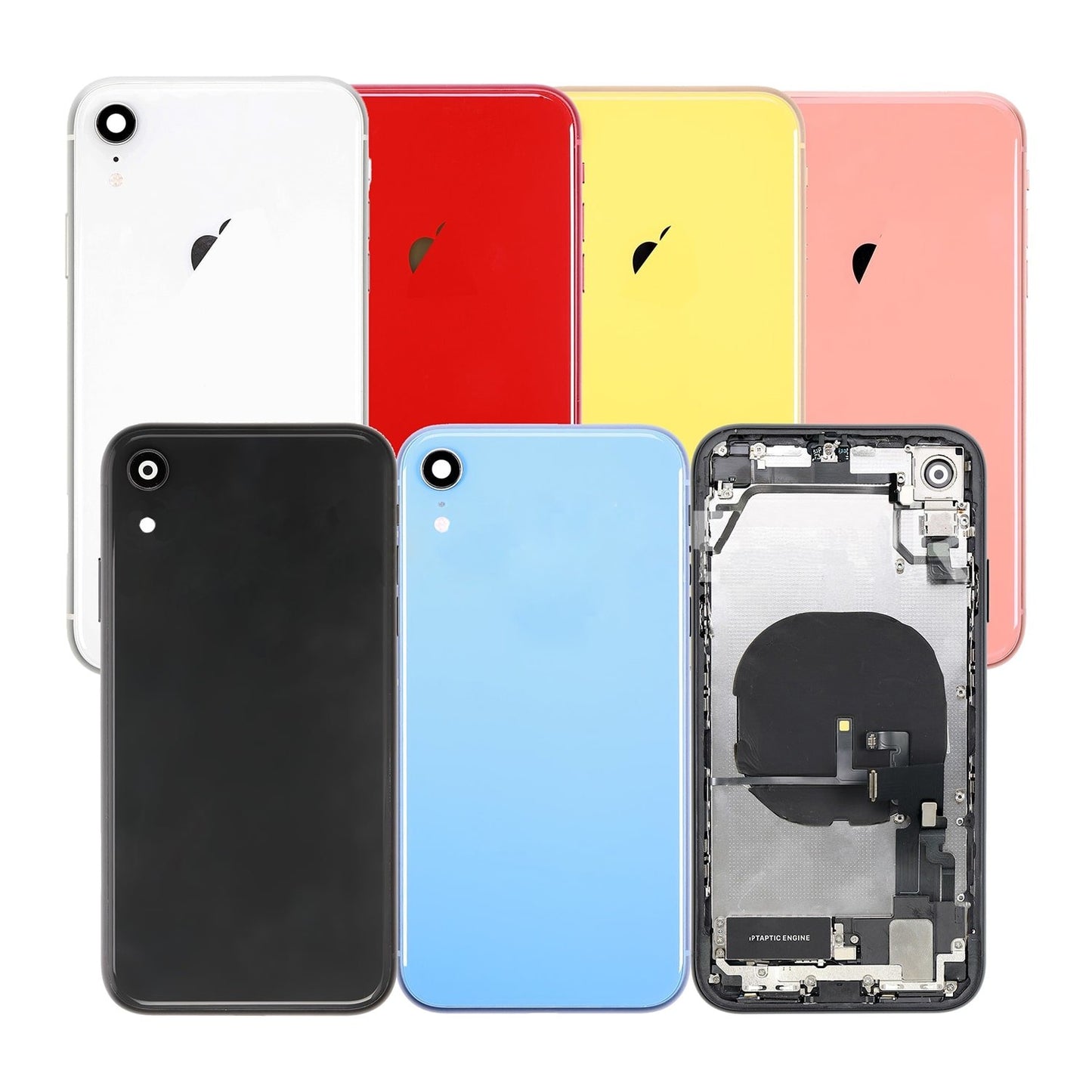 ORIGINAL BACK COVER FULL ASSEMBLY FOR IPHONE XR - EXPRESS PARTS -WHOLESALE CELLPHONE REPAIR PARTS