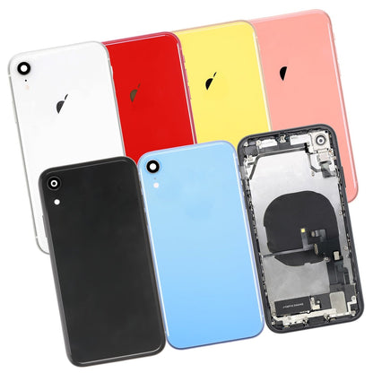 ORIGINAL BACK COVER FULL ASSEMBLY FOR IPHONE XR - EXPRESS PARTS -WHOLESALE CELLPHONE REPAIR PARTS