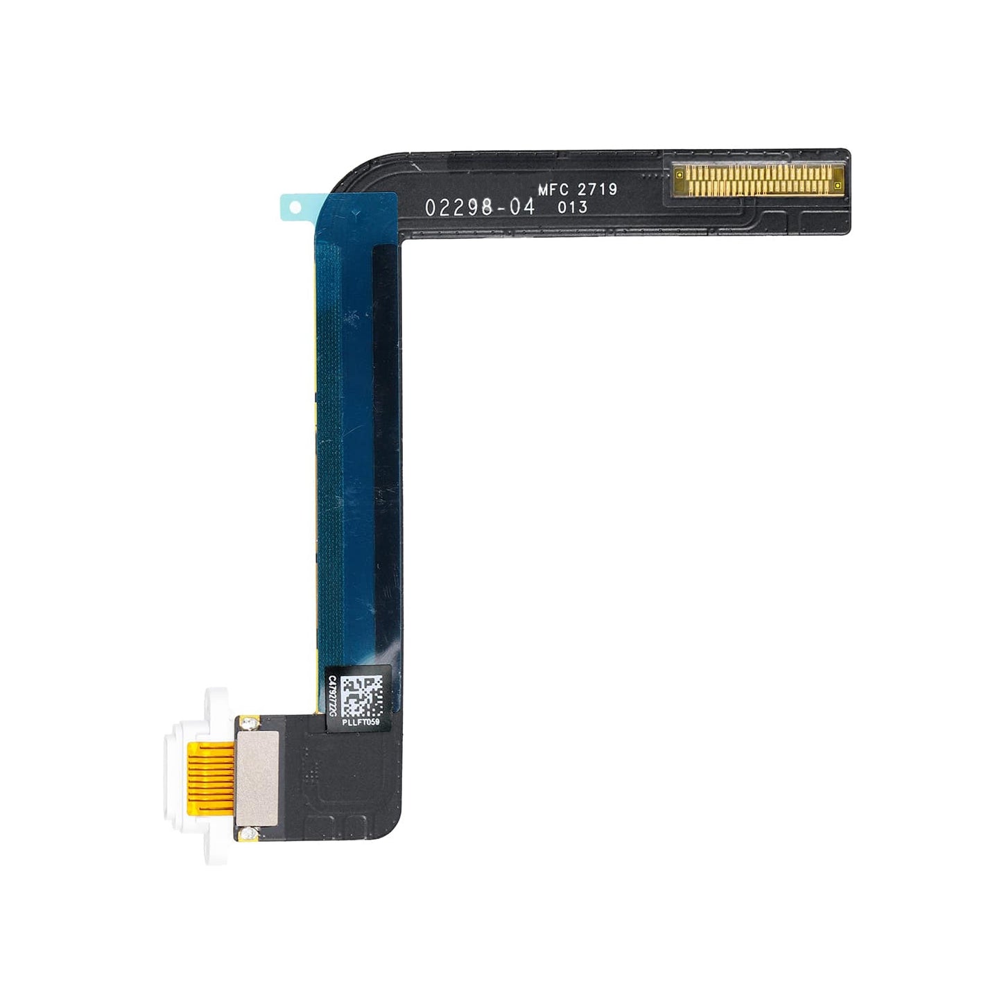 תחליף לאייפאד 10.2 אינץ' 7/8 DOCK CONNECTOR FLEX CABLE - לבן