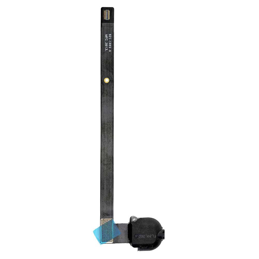 REPLACEMENT FOR IPAD AIR AUDIO EARPHONE JACK FLEX CABLE - BLACK