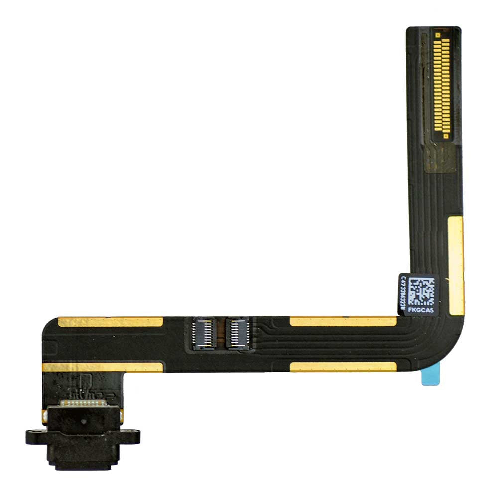 REPLACEMENT FOR IPAD AIR DOCK CONNECTOR FLEX CABLE - BLACK