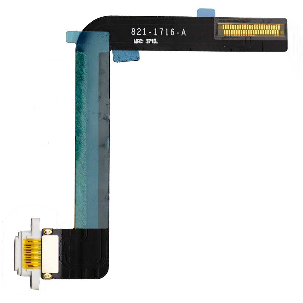 REPLACEMENT FOR IPAD AIR DOCK CONNECTOR FLEX CABLE - WHITE