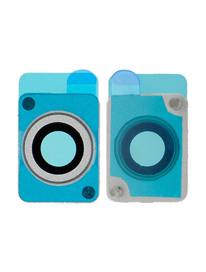 החלפה ל-IPAD AIR ו-IPAD MINI 1/2 עדשת מצלמה אחורית עם תושבת - כסף