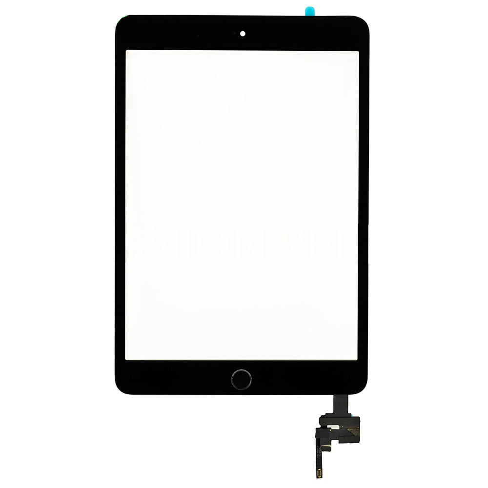 החלפה למכלול ה-IPAD MINI 3 DIGITIZER עם מכלול תחתית הבית שחור - שחור