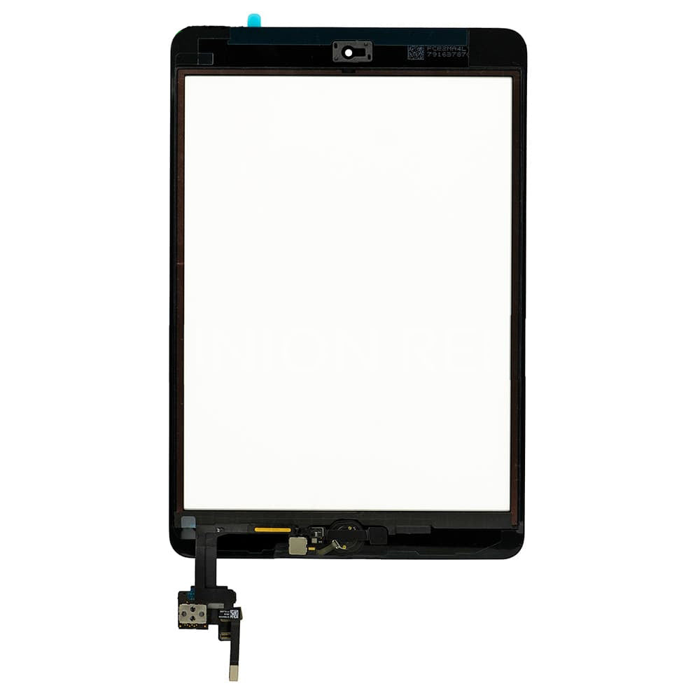 החלפה למכלול ה-IPAD MINI 3 DIGITIZER עם מכלול תחתית הבית שחור - שחור