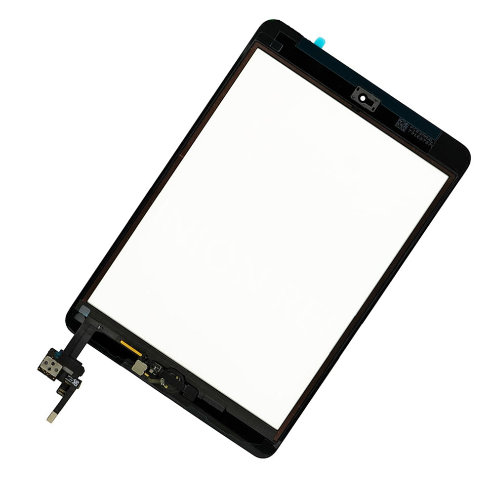 החלפה למכלול ה-IPAD MINI 3 DIGITIZER עם מכלול תחתית הבית שחור - שחור