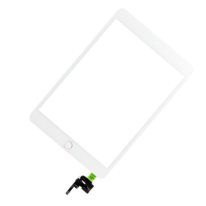 החלפה למכלול ה-IPAD MINI 3 digitizer עם מכלול ביתי זהב - לבן