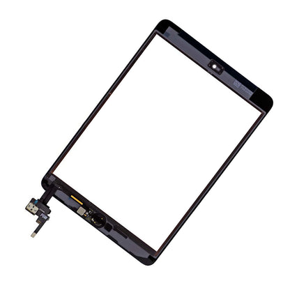 החלפה למכלול ה-IPAD MINI 3 digitizer עם מכלול ביתי כסף - לבן