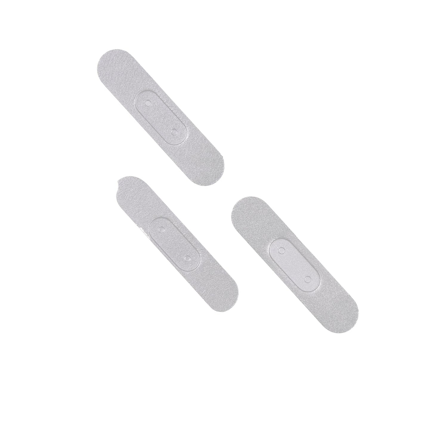 החלפה לאייפד מיני 5 צדדים סט כפתורים (3 יחידות/סט) - כסף