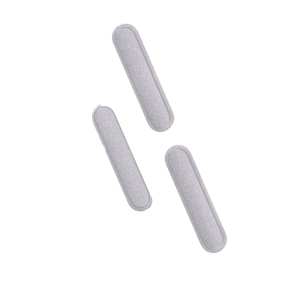 החלפה לאייפד מיני 5 צדדים סט כפתורים (3 יחידות/סט) - כסף