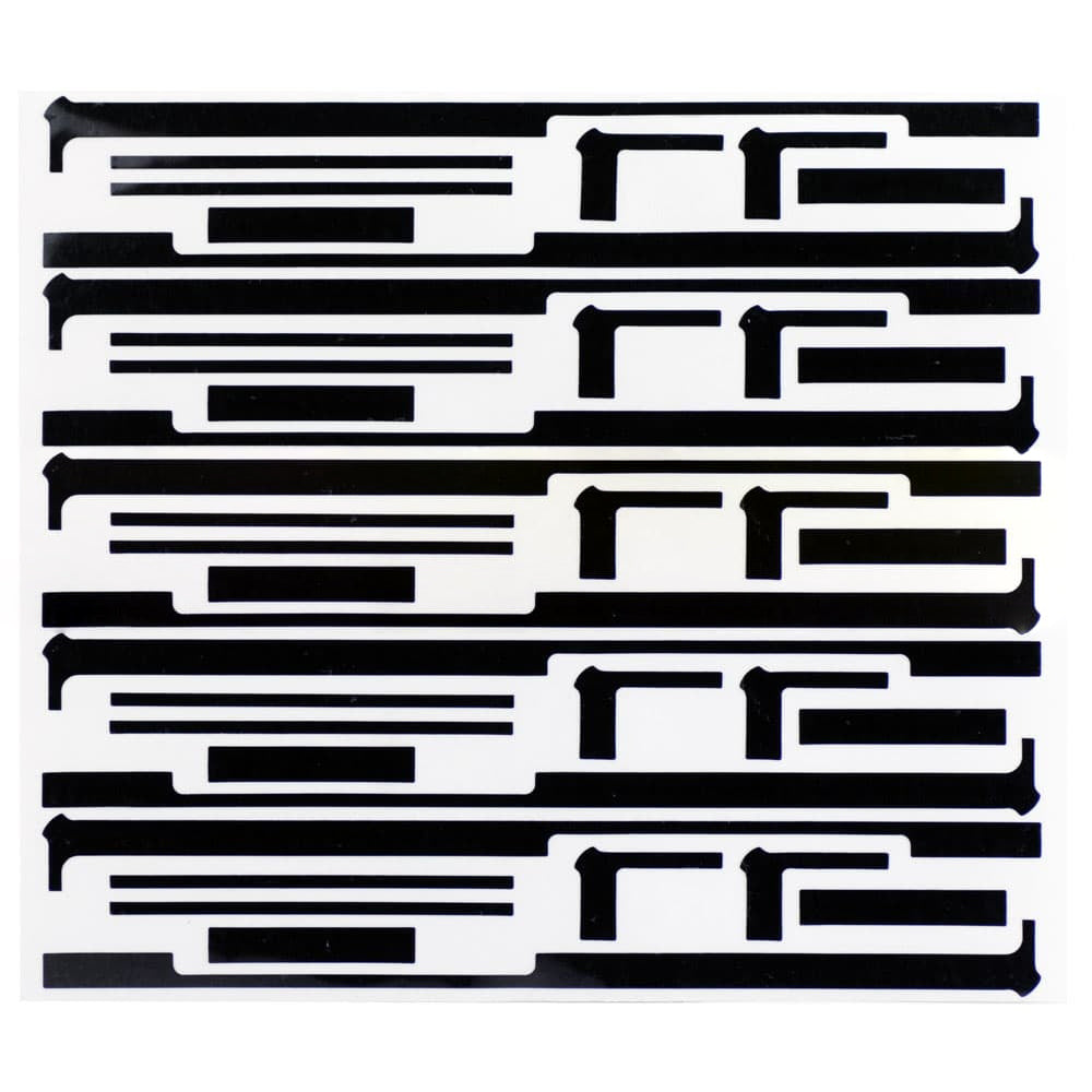 תחליף למדבקה דביקה למסך מיני אייפד שחור