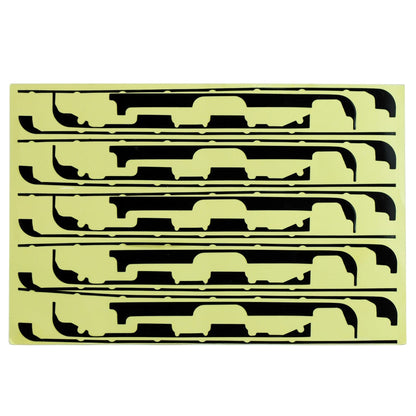 תחליף למדבקה דביקה למסך מיני אייפד שחור גרסה חדשה